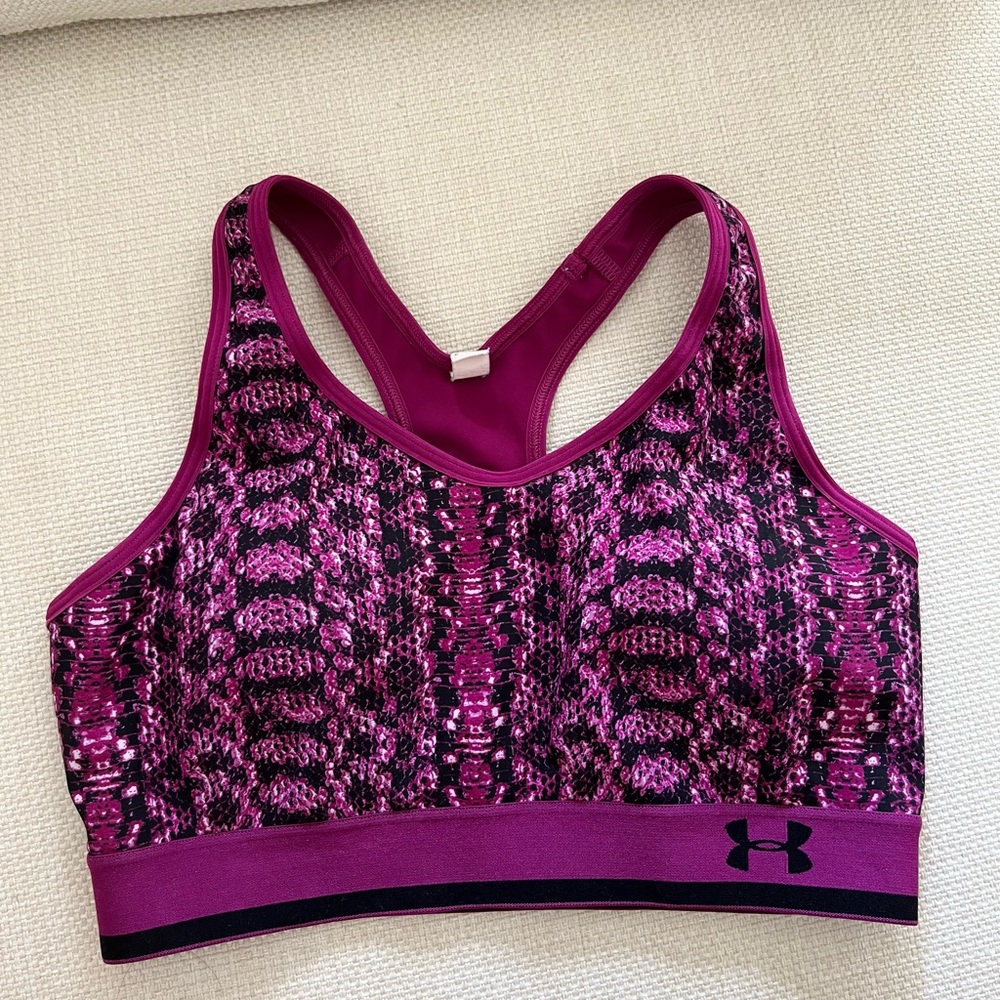 Under Armour Purple Sports Bra